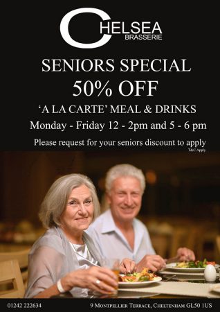 Seniors Citizens Special 50% Off